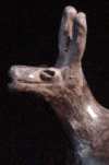 Pottery Llama Vessel
